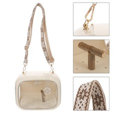 Bird Travel Cage Carrier Anti-Escape Travel Carrier Bag With Perch And Strap