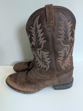 Ariat Women s Western Cowgirl Western Boots Brown Leather Size 9 B
