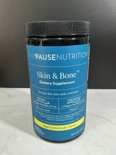 Pause Nutrition Skin And Bone Dietary Supplement Açaí Lemonade 30serv BB12/27