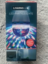 °° LED PARTYLEUCHTE  ° Rotierender Disco Lichteffekt °° Kurz benutzt