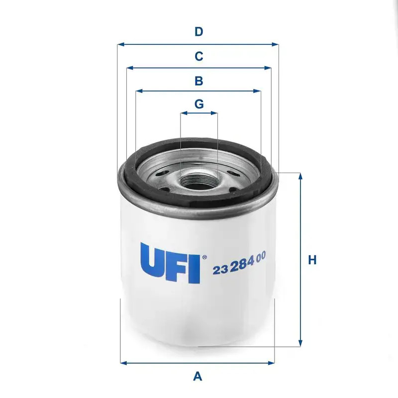 Ufi Filters Ufi 23.284.00 Oil Filter - Image 3
