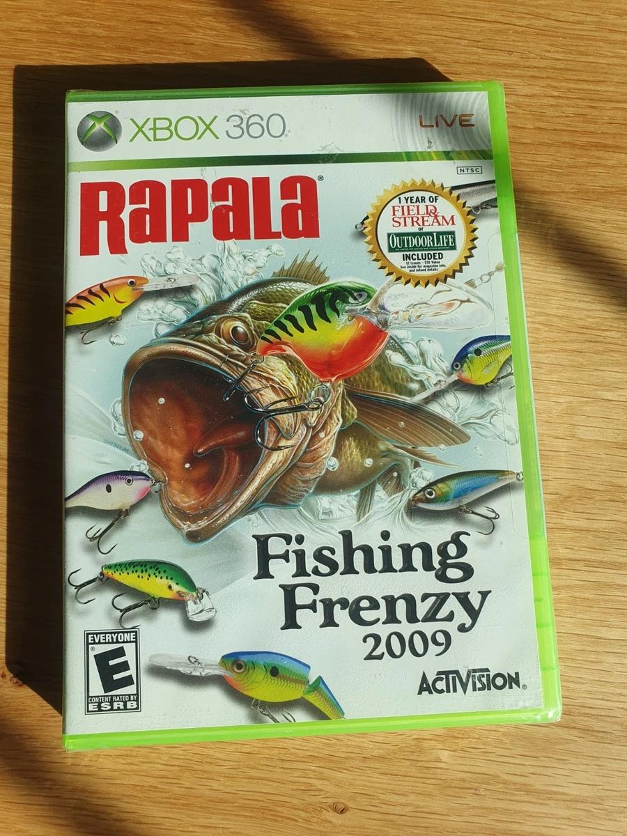 Rapala's partie de pêche en folie Nintendo wii fishing frenzy Rapala's partie de pêche en folie Nintendo wii fishing frenzy
