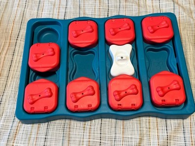 Set of 2 Outward Hound Nina Ottosson Interactive Puzzle Dog Toys, Level 1 & 2