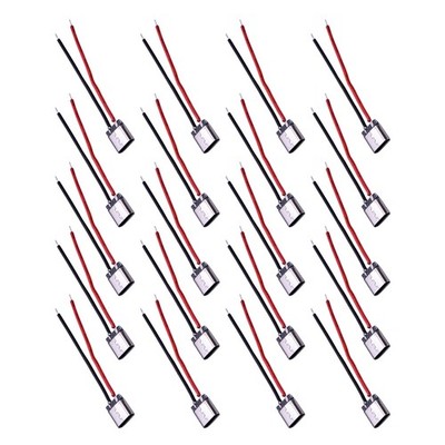 20Pcs Type-C 2-Pin Welding Wire Female Connector Cable Female Socket 5V 3A b