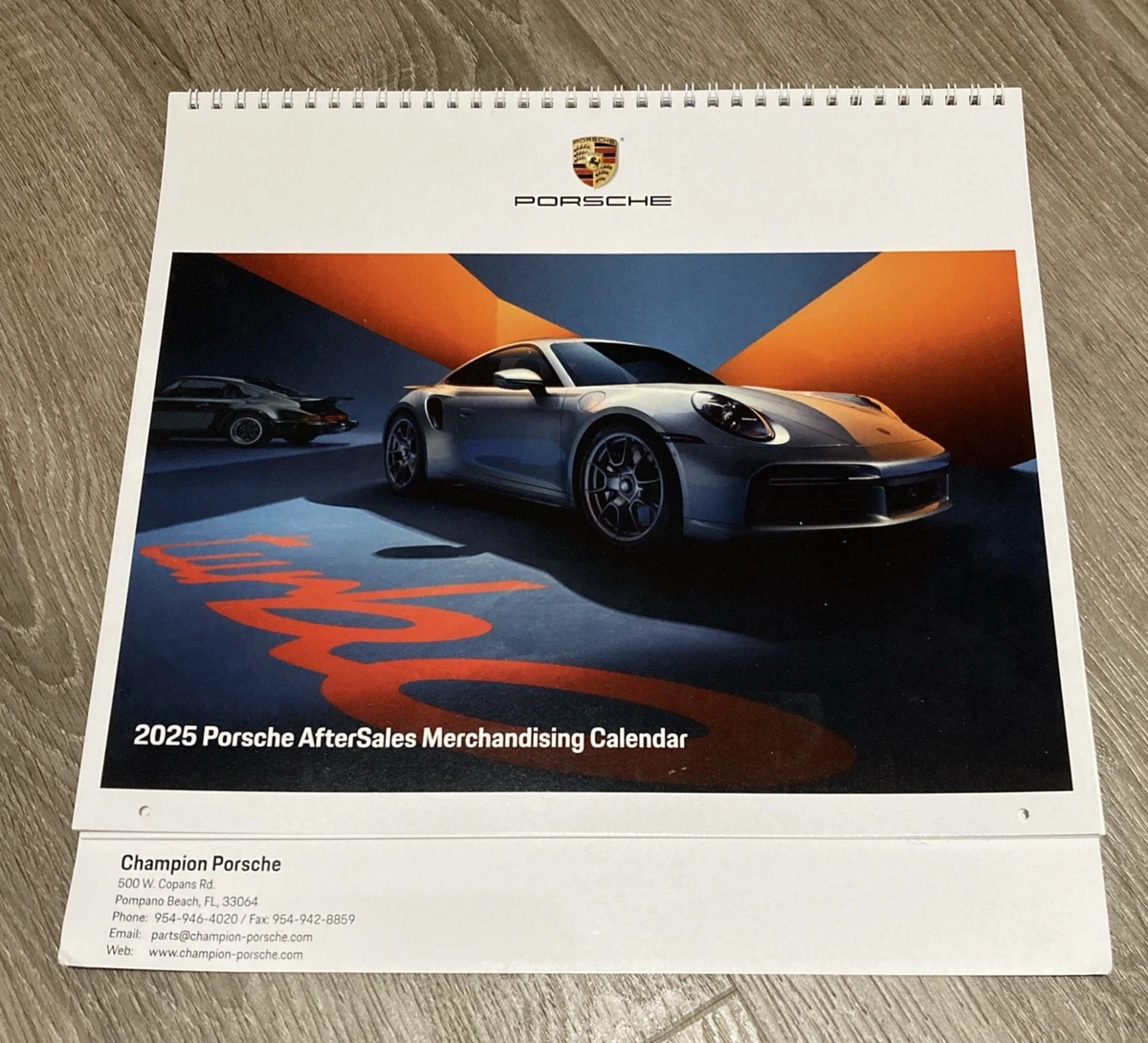 Porsche Calendar In Collectible Calendars (Current & Next Year