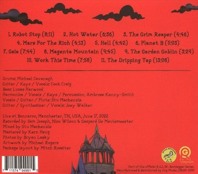 KING GIZZARD & THE LIZARD WIZARD LIVE AT BONNAROO '22 NEW CD