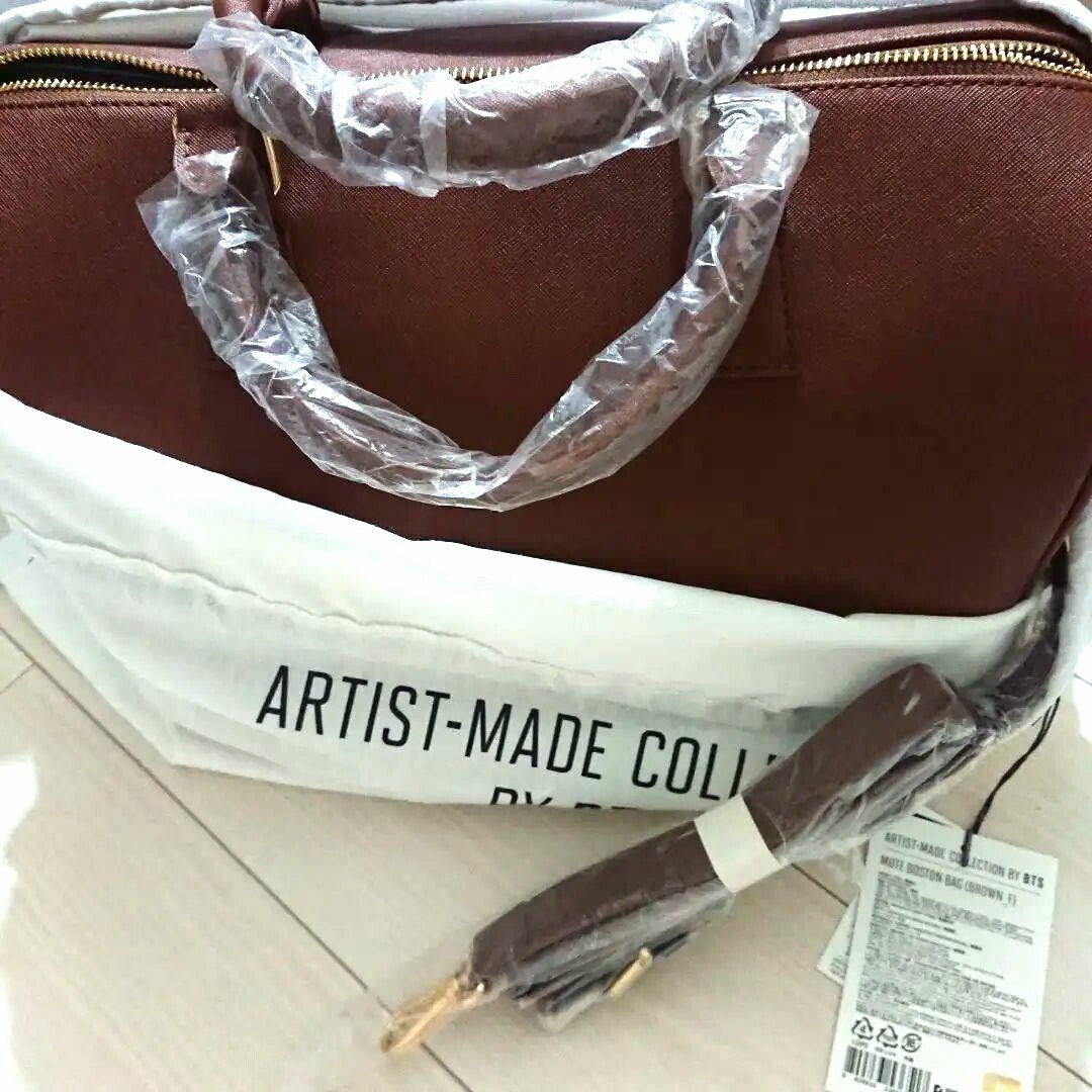 BTS ARTIST MADE COLLECTION V MUTE BOSTON BAG Taehyung Tae Tae New | eBay