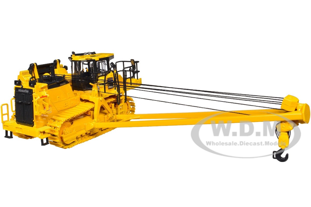 KOMATSU D155CX-8 W/K170 PIPELAYER YELLOW 1/50 DIECAST MODEL FIRST