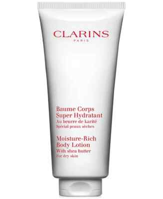 Clarins Moisture-Rich Body Lotion 6.8 oz / 200 mL Hydrating Skincare (B172)