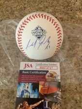 ANIBAL SANCHEZ WASHINGTON NATIONALS 2019 WORLD SERIES JSA SIGNED BASEBALL COA