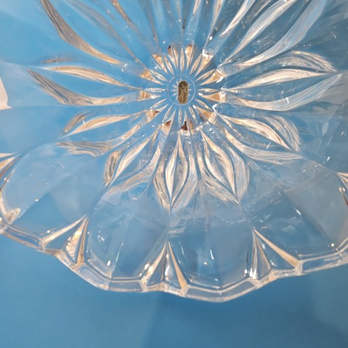 JG Durand Heavy 6 Lb Cristal Crystal Calliope 10” Serving Bowl~Made In France - Picture 10 of 13