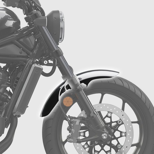 Front Fender Black Fit For Honda Rebel CMX300 CMX500 300 500 2017-2024 - Picture 4 of 15