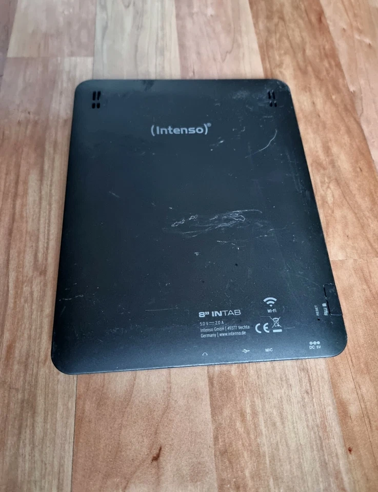  Intenso INTAB 8"  in schwarz-grau ( defekt ) - Bild 2 von 2
