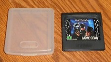 RARE game Batman Returns for Sega Game Gear Game Cartridge & Case