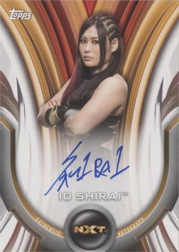 Io Shirai #88 WWE NXT Champion Topps 2021 Womens Division