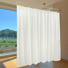 200cm U-Shape Room Divider Privacy Partition Curtain Privacy Protection