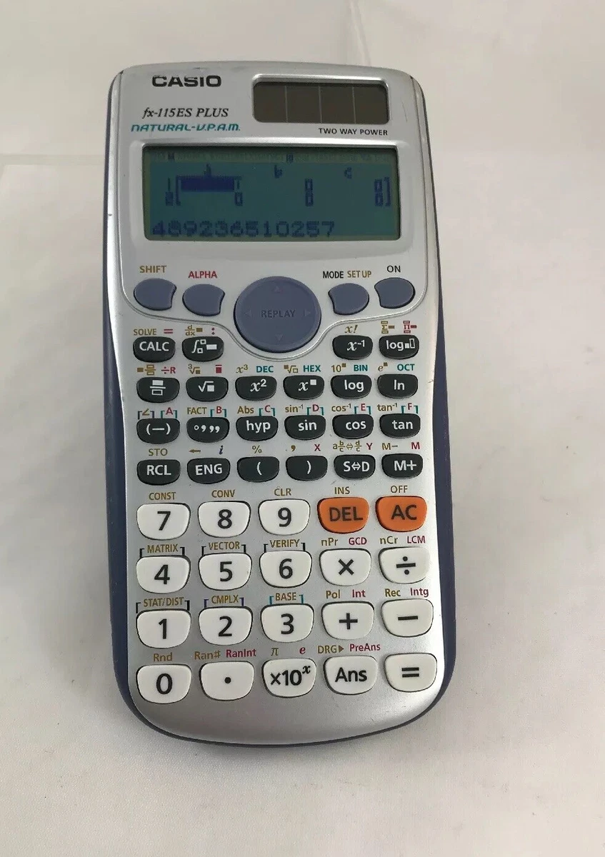 Fx 115es plus decimal mode new arrivals
