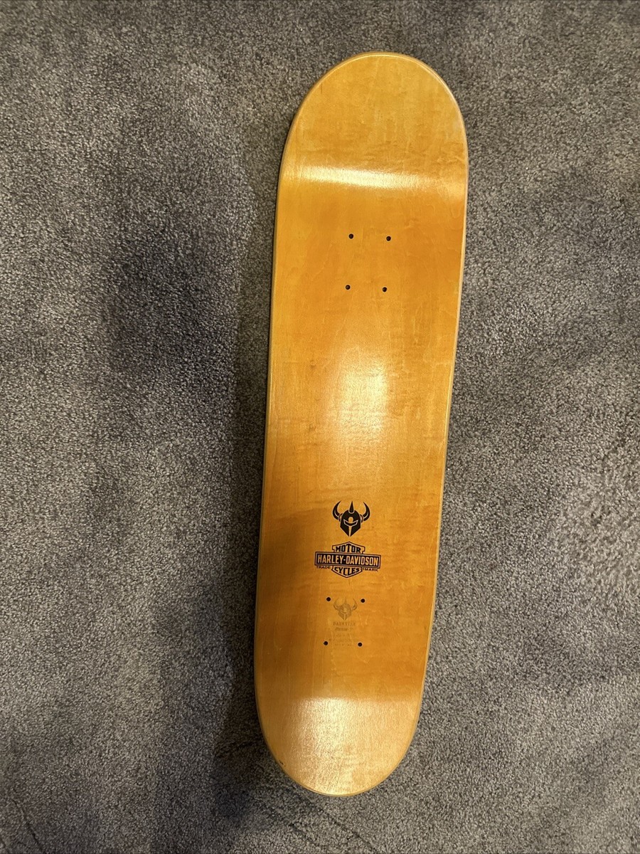 HARLEY-DAVIDSON スケートボードデッキ HARLEY DAVIDSON SKATEBOARD DECK Signed By PLG Pierre Luc
