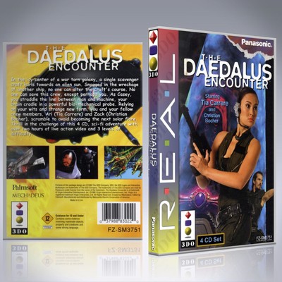 3DO Custom Case - NO GAME - The Daedalus Encounter