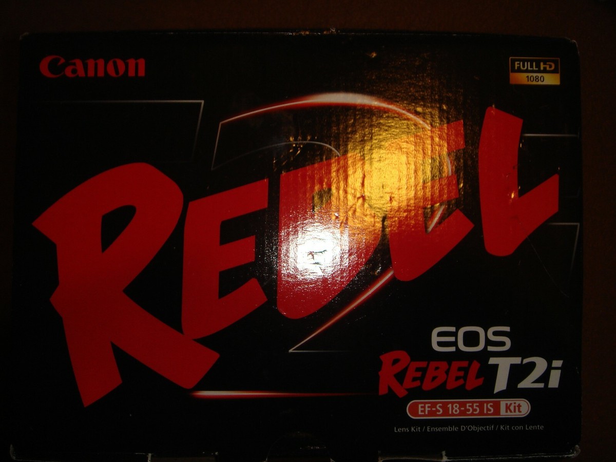 Canon EOS Rebel T2i Digital SLR Kit w/ EF-S/18-55 IS II- Brand New