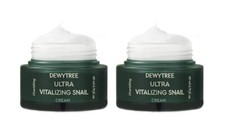 Dewytree Ultra Vitalizing Snail Cream  80ml x 2  Anti-Wrinkle  Moisturizing 