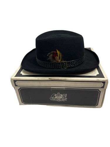 帽子 40s Vintage STETSON 3X Beaver 7 5/8 60cm 帽子 40s Vintage STETSON 3X Beaver 7 5/8 60cm Vintage Stetson 3X