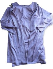 Vintage David Rose Women's 20W Purple Tank Dress With Cardigan Two Piece Set