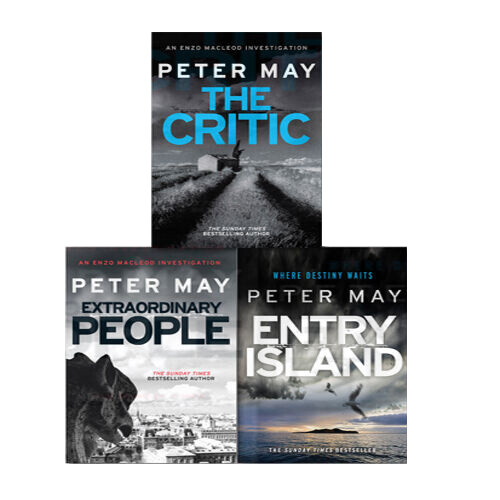 Peter May Collection 3 Books Set Entry Island, Extraordinary People, Critic NEW
