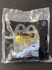 Super Sonic 2022 McDonald's Happy Meal Sonic 2 Toy 8 SEALED  BX -3
