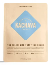 KACHAVA Vanilla THE ALL-IN-ONE NUTRITION SHAKE SMALL BAG (434g) 7 SERVINGS FRESH