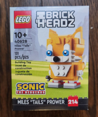 New Sealed Lego 40628 Miles  Tails  Prower Brickheadz 214