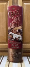 Shot Gun Shell Metal Sign Bullet Paper Shells Hunt Dog Vintage Style Wall Decor