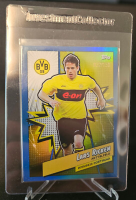 trading cards fußball lars Ricken /150 Blue BVB Team Set 