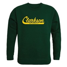 Clarkson University Golden Knights Script Crewneck Sweatshirt Sweater