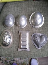 Lot Of Vintage Chocolate Molds