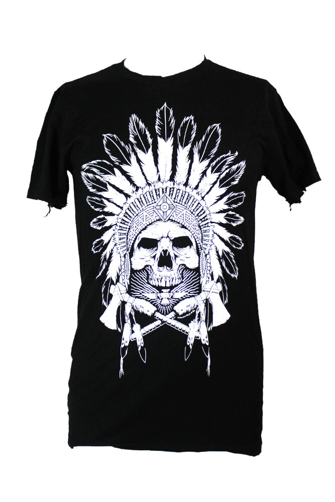 Jem Черно-белая футболка с графическим принтом S