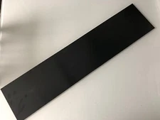 NEW 3/16" (7.75" x 36") Norplex Micarta Black Paper Phenolic X Remnant Sheet