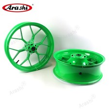 Neon Green Front Rear Wheel Rim For Honda Cbr600rr 2007 - 2022 2015 2016 2017