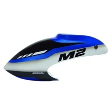 Microheli Airbrush Fiberglass Black Eye Canopy - OMP Hobby M2 / EVO / MK2