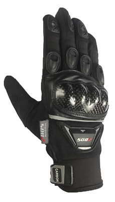 LEATHER MOTORCYCLE GLOVES BIKER ROCKER MOTORCYCLE GLOVES MOPED MOPED