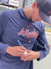 Charlie Morton Atlanta Braves Signed Autographed Baseball 4-21-23