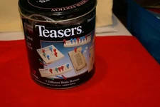 NEW VINTAGE 1993 Cardinal Sports Brain Teaser Games 7 Peg Wood Brain Teasers 