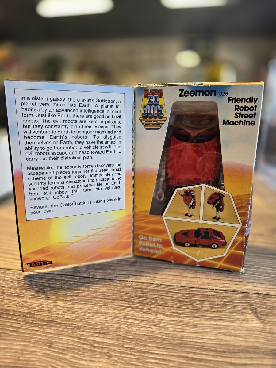 Vintage 1984 Super GoBots #026 Zeemon Tonka in Original Box | eBay