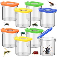 4Pcs Magnifying Insect Viewer Box Bug Box Bug Pots Bug Viewer Insect Observation