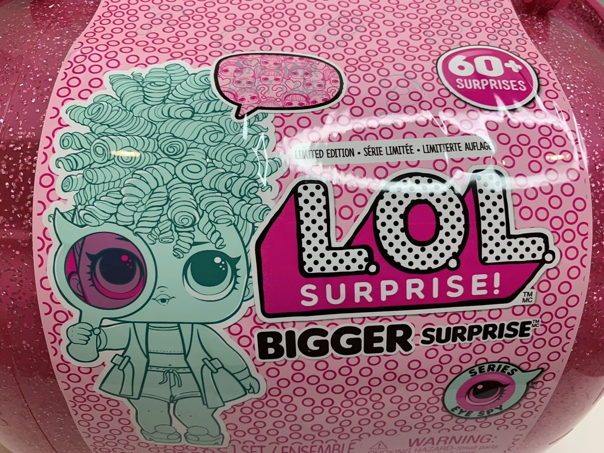 L.O.L. Surprise Bigger Surprise with 60 Surprises Giant LOL Ball Mystery Toy