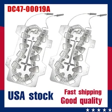 2X DC47-00019A Dryer Heater Heating Element replace for Maytag Samsung 35001247
