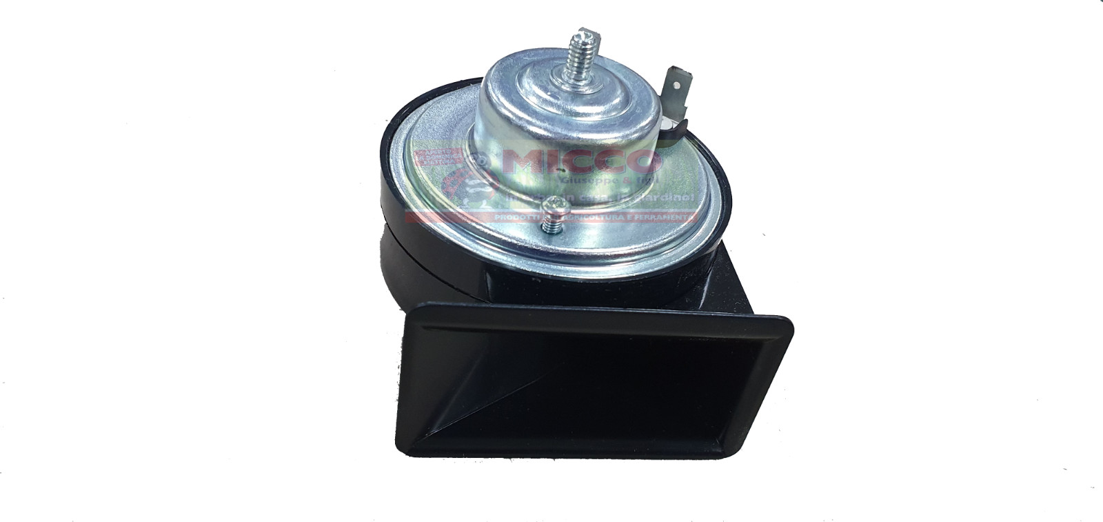 Tromba Clacson 12V Avvisatore Acustico 110dB per Mezzi Agricoli