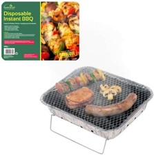 GardenKraft Barbecue Jetable au Charbon avec Support - Jardin Pique-niques Camping