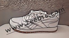 Fondo de pantalla de imagen digital arte calzado personalizado Reebok