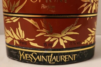 Vintage Yves Saint Laurent Opium Parfum 15ml w/Black Corded Tassel